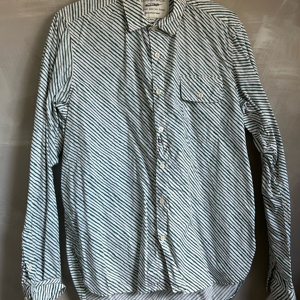 Men's zebra print dress shirt